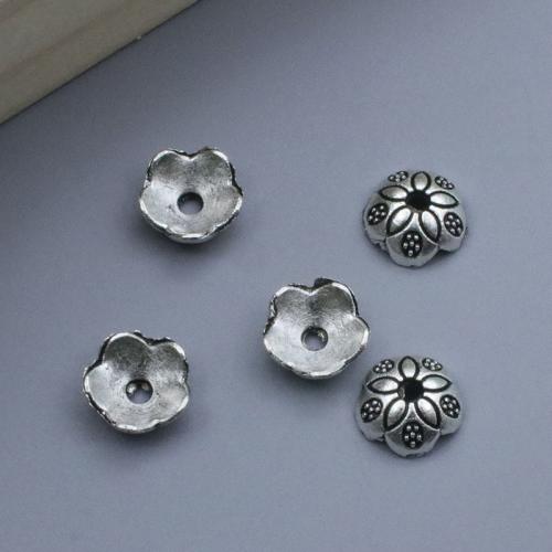 Zink legering Perle Cap, Zinc Alloy, forgyldt, du kan DIY, 100pc'er/Bag, Solgt af Bag