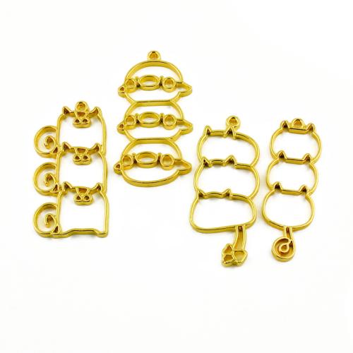 Zinc Alloy Pendants plated DIY Sold By Bag