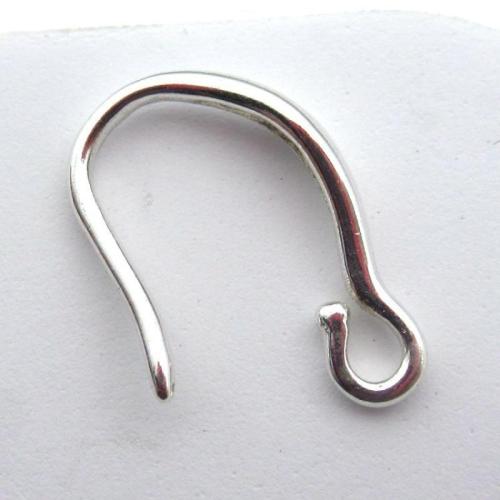 925 Sterling Silver Earring Drop, 925 sterling zilver, DIY & verschillende stijlen voor de keuze, 14mm, Verkocht door PC