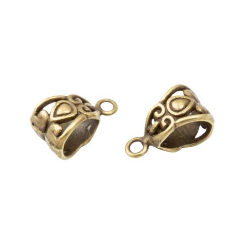 Zinc Alloy Bail Beads plated DIY nickel lead & cadmium free Approx Sold By Bag