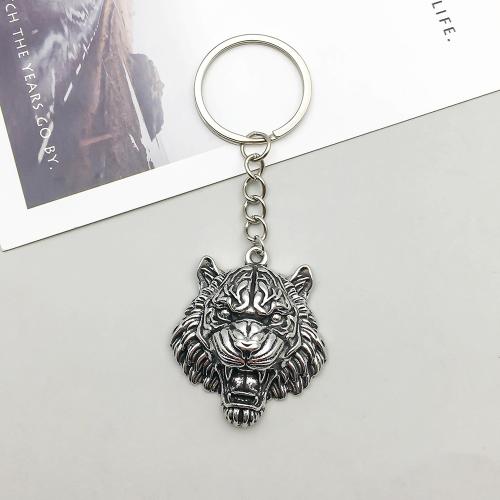 Zinc Alloy Key Clasp Tiger plated Unisex Sold By PC