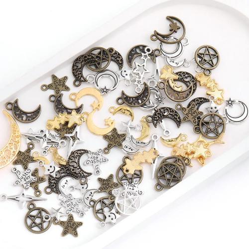 Zinc Alloy Pendants plated random style & DIY Sold By Bag