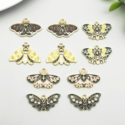 Zinc Alloy Enamel Pendants plated DIY Sold By Bag