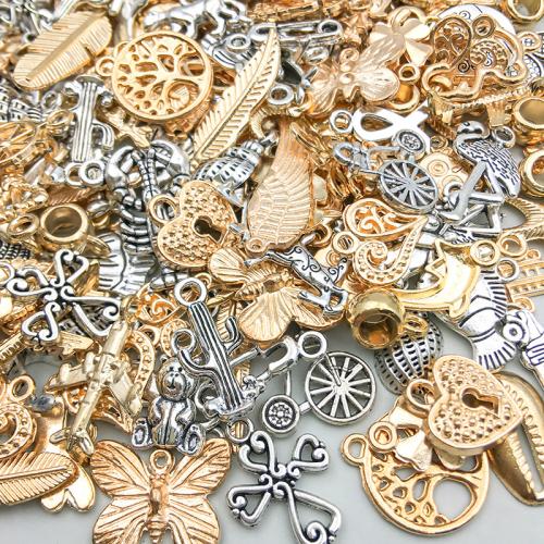 Zinc Alloy Pendants plated random style & DIY Sold By Bag