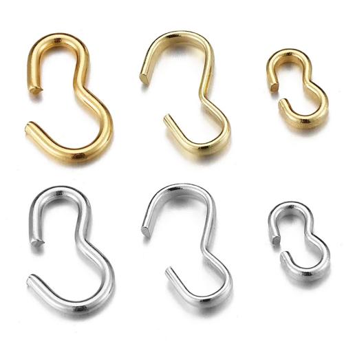 Stainless Steel Jewelry Clasp 304 Stainless Steel plated DIY  Sold By Lot