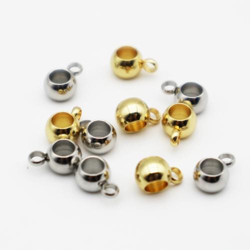 Stainless Steel Spacer Kralen, 304 roestvrij staal, plated, DIY & verschillende grootte voor keus, meer kleuren voor de keuze, 100pC's/Bag, Verkocht door Bag