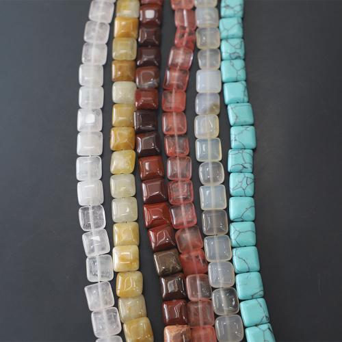 Grânulos de gemstone jóias, Pedra natural, DIY & materiais diferentes para a escolha, Mais cores pare escolha, 12x12x5mm, 33PCs/Strand, vendido por Strand