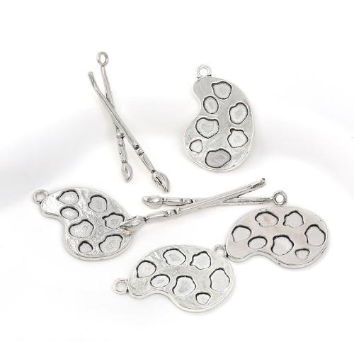 Zinc Alloy Pendants plated DIY Sold By Bag