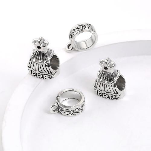 Zinc Alloy Bail Beads plated DIY Sold By Bag