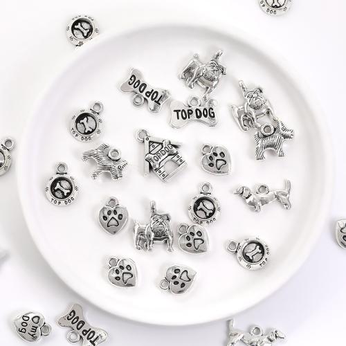 Zinklegering Bail Kralen, Zinc Alloy, plated, DIY & verschillende stijlen voor de keuze, meer kleuren voor de keuze, 100pC's/Bag, Verkocht door Bag