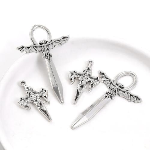 Zinc Alloy Pendants plated DIY Sold By Bag