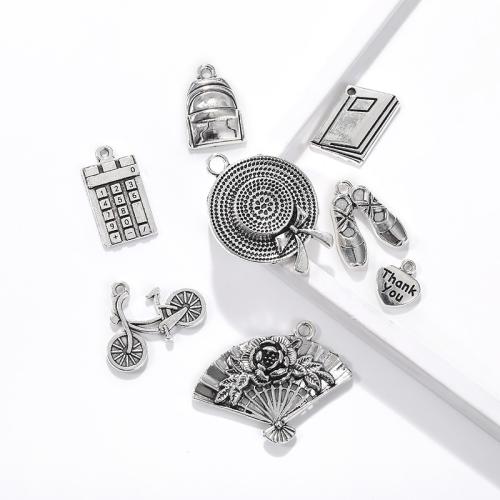 Zinc Alloy Pendants plated DIY Sold By Bag