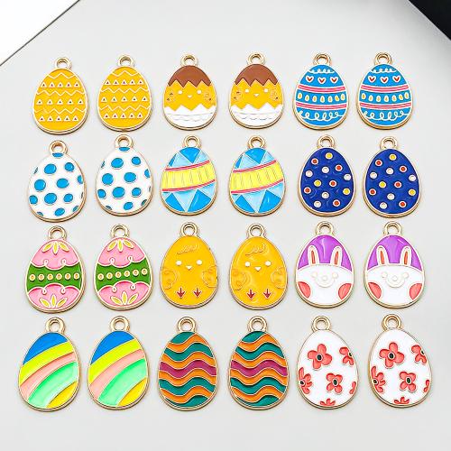 Zinc Alloy Enamel Pendants plated DIY Sold By Bag