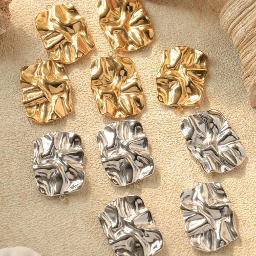 Stainless Steel Pendants 304 Stainless Steel Vacuum Ion Plating DIY Sold By Bag