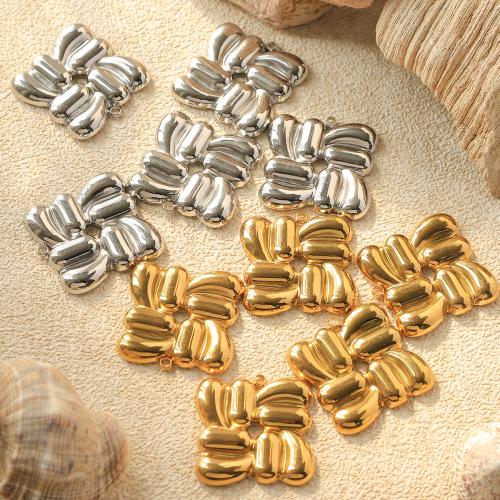 Stainless Steel Pendants 304 Stainless Steel Vacuum Ion Plating DIY Sold By Bag