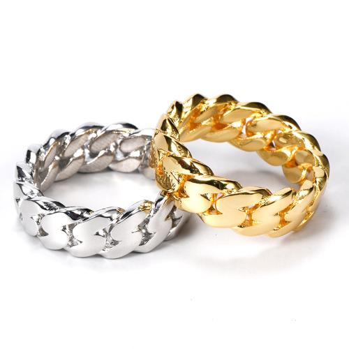 Réz Finger Ring, galvanizált, egynemű & különböző méretű a választás & mikro egyengetni cirkónia, több színt a választás, Méret:7-10, Által értékesített PC