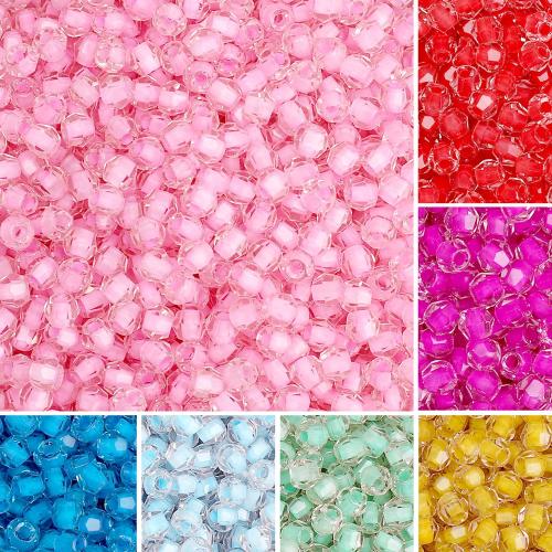 Micangas de vidro opaco, Seedbead, DIY, Mais cores pare escolha, 4mm, Aprox 140PCs/Bag, vendido por Bag