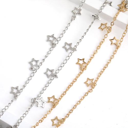 Zinc Alloy Chain plated DIY Sold By Bag