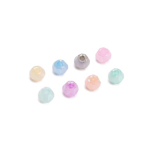 Fashion Glass Beads DIY 4mm Approx Sold By Bag