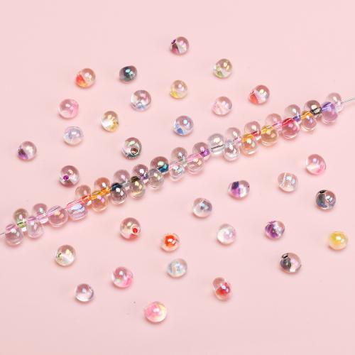 Fashion Glass Beads DIY 4mm Approx Sold By Bag