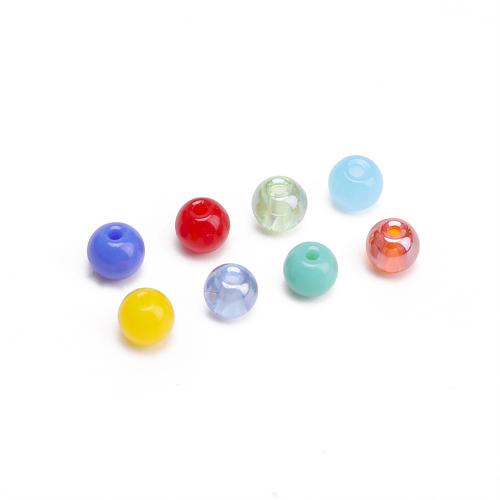 Fashion Glass Beads & DIY 4mm Sold By Bag