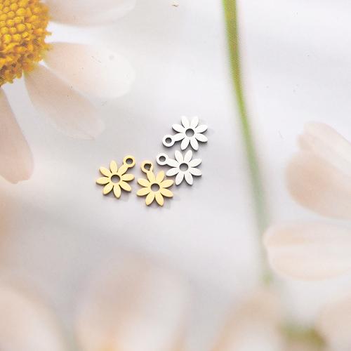 Stainless Steel Pendants 304 Stainless Steel Snowflake plated DIY Sold By Bag