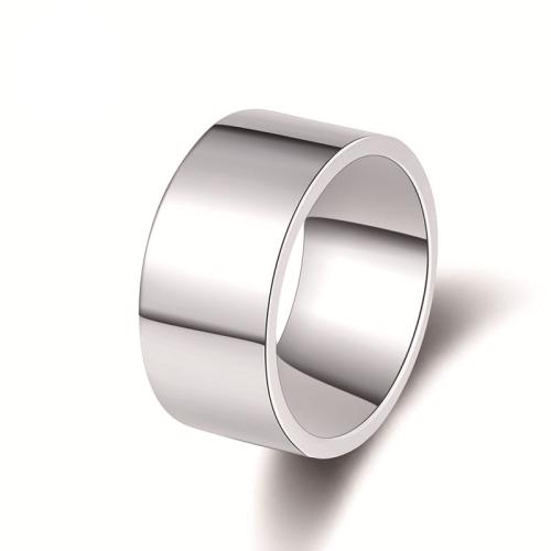 Acier inoxydable 304 bague, unisexe & normes différentes pour le choix, couleur originale, Taille:7-13, Vendu par PC