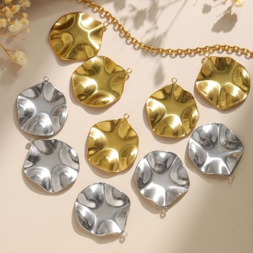 Stainless Steel Pendants 304 Stainless Steel Vacuum Ion Plating DIY Sold By Bag