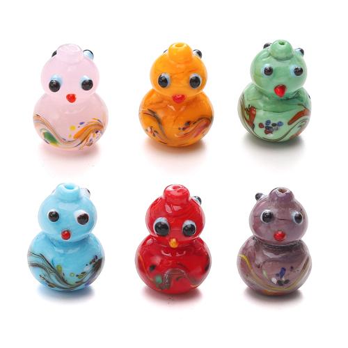 المعلقات Lampwork موضة, امبورك, كالاباش, ديي, المزيد من الألوان للاختيار, 15x21mm, تباع بواسطة PC