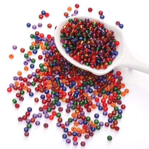 Fashion Glass Beads DIY 3mm Approx Sold By Bag