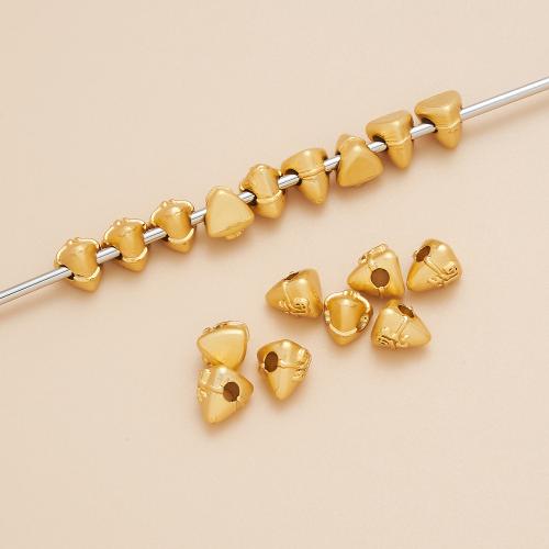 Brass Jewelry Beads Vacuum Ion Plating DIY 6mm Sold By Bag