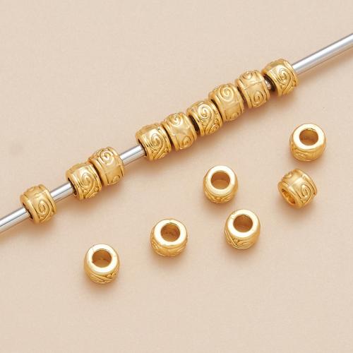 Brass Jewelry Beads Vacuum Ion Plating DIY Sold By Bag