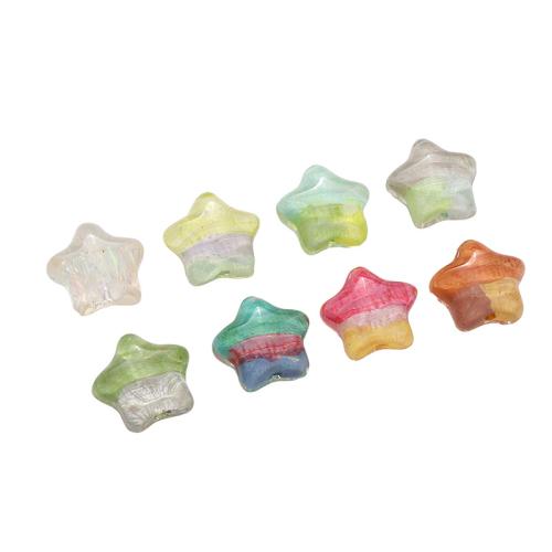 Resin Jewelry Beads Star DIY Sold By PC