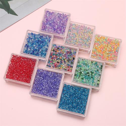 Transparent Glass Seed Beads Seedbead DIY 4mm Approx Sold By Bag