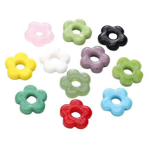 Lampwork Beads Flower DIY 16mm Sold By PC