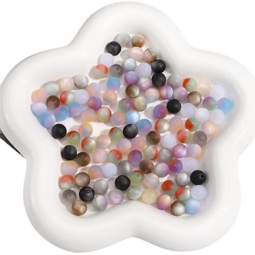 Resin Jewelry Beads Round DIY Sold By Bag