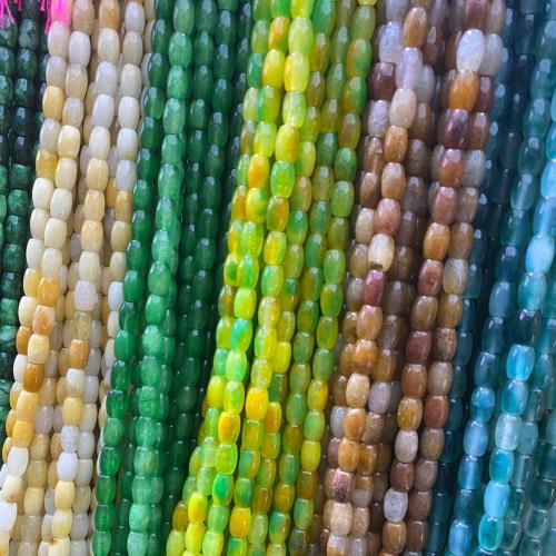 Grânulos de gemstone jóias, Pedra natural, DIY, Mais cores pare escolha, 8x12mm, Aprox 33PCs/Strand, vendido por Strand