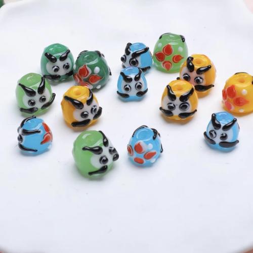 Handgemaakte Lampwork Beads, DIY, meer kleuren voor de keuze, 12x12mm, Verkocht door PC