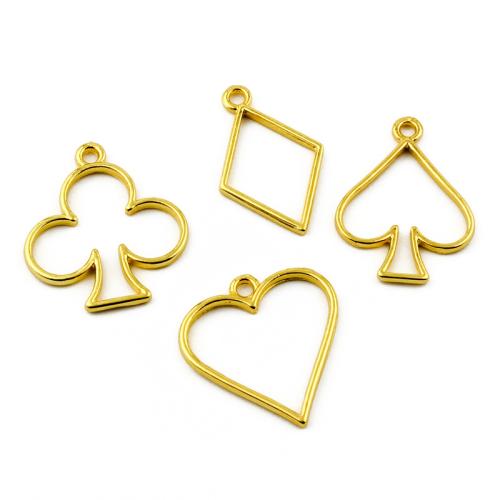 Zinc Alloy Pendants plated DIY Sold By Bag