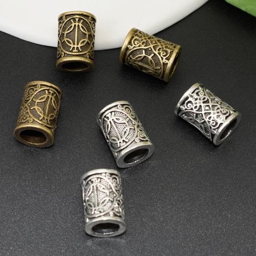 Zinc Alloy Large Hole Bead plated DIY Sold By PC