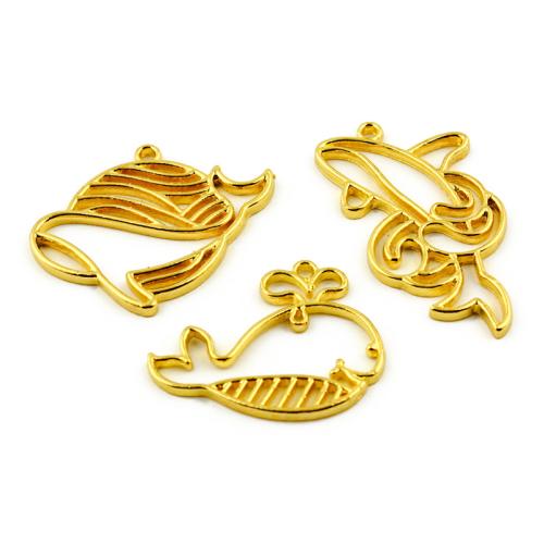 Zinc Alloy Pendants plated DIY Sold By PC