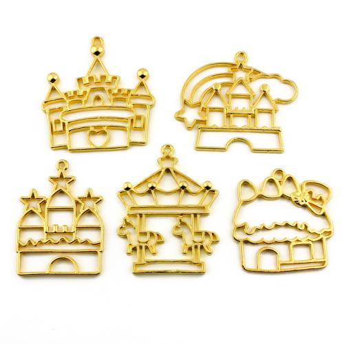 Zinc Alloy Pendants plated DIY Sold By PC