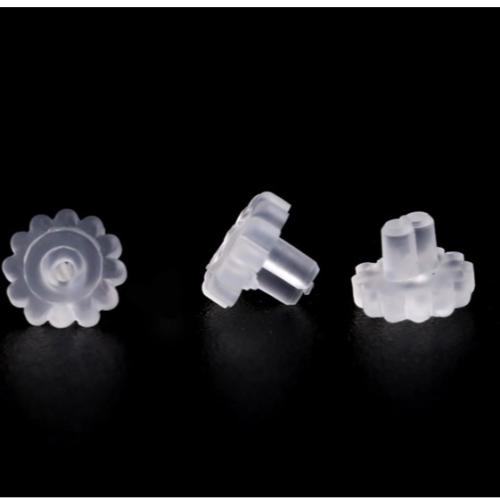 TPE Ear Nut Component, χύτευση με έγχυση, DIY, περισσότερα χρώματα για την επιλογή, Sold Με PC