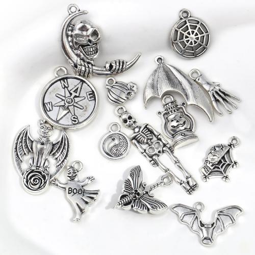 Zinc Alloy Pendler, forgyldt, du kan DIY & forskellige stilarter for valg, flere farver til valg, 100pc'er/Bag, Solgt af Bag