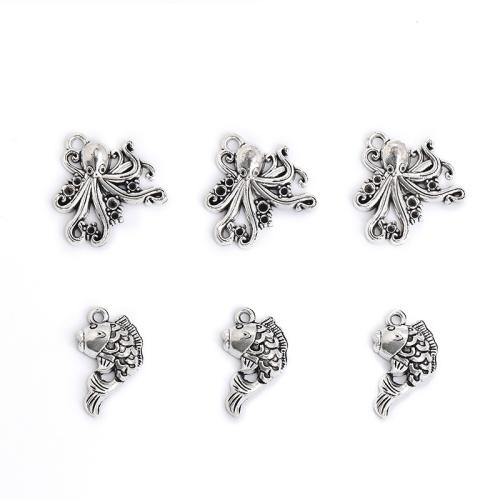 Zinc Alloy Pendants plated DIY Sold By Bag