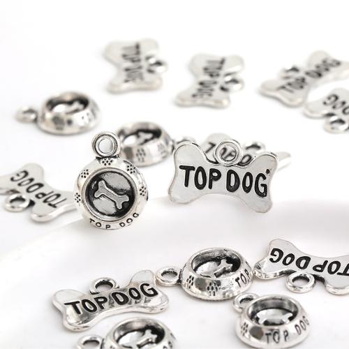 Zinc Alloy Pendants plated DIY Sold By Bag