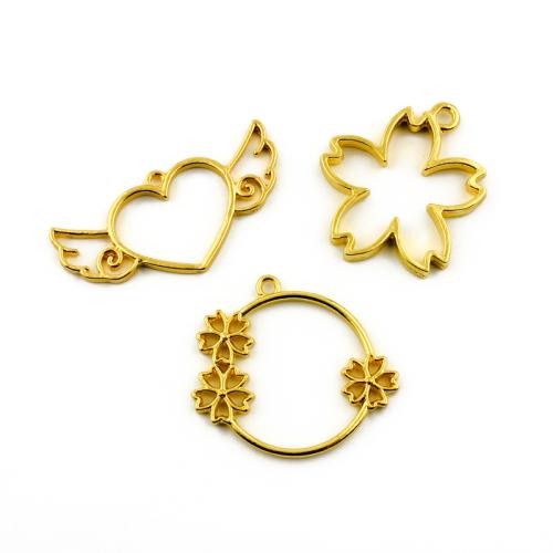 Zinc Alloy Pendants plated DIY Sold By Bag