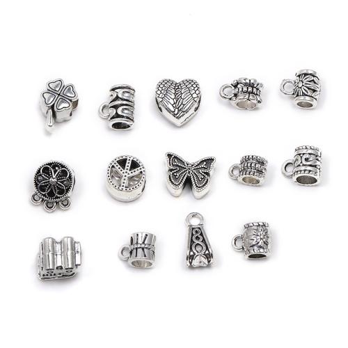 Zinc Alloy Bail Beads plated DIY Sold By Bag