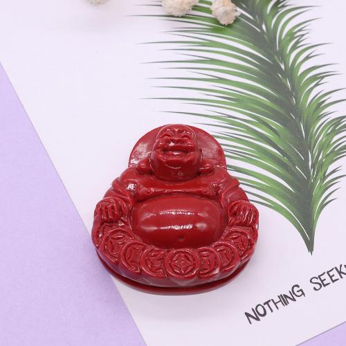 Resin Jewelry Beads DIY red Sold By PC