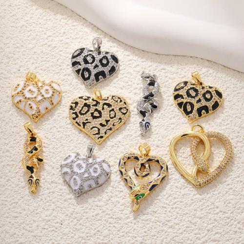 Rhinestone Brass Pendants gold color plated DIY & enamel & with rhinestone nickel lead & cadmium free Sold By PC